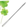 Housoutil Stainless Steel Makeup Mixing Rod Beauty Tools for Foundation Lipstick Concealer Silver Cosmetic Mixing Makeup Spatul view 3
