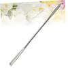 Housoutil Stainless Steel Makeup Mixing Rod Beauty Tools for Foundation Lipstick Concealer Silver Cosmetic Mixing Makeup Spatul view 4