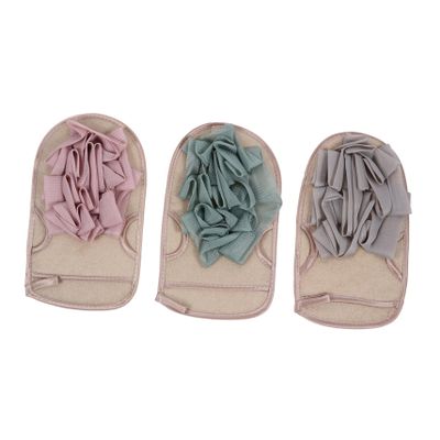 Mipcase 9pcs Exfoliating Bath Gloves Double-sided Clean Brush Mitts Deep Shower Scrub Mitts for Body Bath Dead Skin Remover Reusable Gentle Skin Scrubbers