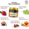 Buddha Natural Facial Wax Powder with Turmeric (50 Gram, 1.7 oz) - Painless Natural Face Hair Removal Waxing Powder, Instant Quick Solution view 2