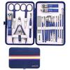 Wcxixo Nail Cutter Set Stainless Steel Nail Clippers Set with Folding Bag Manicure Kits Scissors Makeup Beauty Tool view 1
