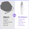 Pet Baby Personal Microdermabrasion Machine, Rechargeable Suction Microderm Facial Device with 9pcs Diamond Dermabrasion Head and 5 Levels for Professional Face & Body Skin Care Salon Home Use view 2