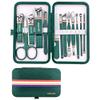 Wcxixo Nail Cutter Set Stainless Steel Nail Clippers Set with Folding Bag Manicure Kits Scissors Makeup Beauty Tool view 1