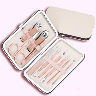 Wcxixo Stainless Steel Nail Clippers Nail Trimming Set Beauty Scissors Manicure Pedicure Nail Clippers