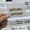 Handmade Wearing Armor, Sparkling Diamond Bow Fairy Simple Bright Diamond, Love, Hand Painted Panda Nail Beauty (Size : L) view 2