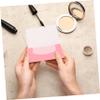 Housoutil 100pcs Natural Fiber Oil Absorbing Tissues Pink Blotting Paper for Oily Skin Care Facial Oil Wipes for Instant Suitable for Skin Types view 4