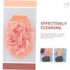 Housoutil 6pcs Exfoliating Shower Gloves Double-sided Bath Mitts for Deep Cleansing Lightweight and Compact Body Scrub Towels for Home Travel and Hotels view 4