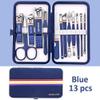 Wcxixo Nail Cutter Set Stainless Steel Nail Clippers Set with Folding Bag Manicure Kits Scissors Makeup Beauty Tool view 2