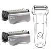 2 Pack Series 7 70S Electric Shaver Head Replacement for Braun, Foil Shaver Replacement Heads Compatible with Braun Series 7 Shavers 720cc, 730cc, 735s, 750cc, 760cc, 790cc, 795cc Shaver Foil view 1