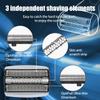 2 Pack Series 7 70S Electric Shaver Head Replacement for Braun, Foil Shaver Replacement Heads Compatible with Braun Series 7 Shavers 720cc, 730cc, 735s, 750cc, 760cc, 790cc, 795cc Shaver Foil view 3