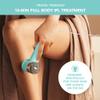 FOREO Peach 2 go IPL Hair Removal Device - Travel-Friendly Permanent Hair Removal - Laser Hair Removal - Body & Face - Painless Hair Removal - Skin Cooling & Silicone Shield - Customizable Artic Blue view 2