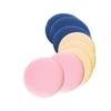 Housoutil 8pcs Dual-use Makeup Sponges Dry Wet Powder Face Puff for Application for Salon Home Travel Use Includes Nude Blue and Pink Sponges view 1