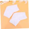 Housoutil 6pairs Shoe Liners Heel Protectors Crack Socks Moisturizing Fit Elastic for Women Men view 2