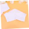Housoutil 6pairs Shoe Liners Heel Protectors Crack Socks Moisturizing Fit Elastic for Women Men view 3