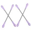 minkissy 4pcs Portable Facial Hair Remover Spring Epilator Tool for Quick Hair Removal Stainless Steel Threading Device for Smooth Skin for Travel and Home Use view 2