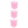 NOLITOY 3pcs Silicone Face Scrubber for Deep Cleansing and Exfoliation Soft Facial Brush Ergonomic Design for Daily Use and Makeup Removal Silicone Skin Care Tool view 1