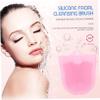 NOLITOY 3pcs Silicone Face Scrubber for Deep Cleansing and Exfoliation Soft Facial Brush Ergonomic Design for Daily Use and Makeup Removal Silicone Skin Care Tool view 3