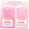 NOLITOY 3pcs Silicone Face Scrubber for Deep Cleansing and Exfoliation Soft Facial Brush Ergonomic Design for Daily Use and Makeup Removal Silicone Skin Care Tool view 4