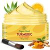 ORGANIC EXTRACT Turmeric Face Mask  4.2 fl oz / 120g  Vitamin C Brightening Clay Mask for Face, Formulated to Reduce Dark Spots, Deep Cleansing Clay Mask, with Honey, Jojoba Oil, Aloe Vera view 1