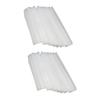 NOLITOY 100pcs Makeup Brush Protector Mesh Covers Cosmetic Brush Covers for Travel Reusable and Elastic Design and Protected view 1