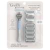 Gillette Venus for Pubic Hair and Skin, Women's Razor Handle + 6 Blade Refills, 1 Count (Pack of 1) view 1