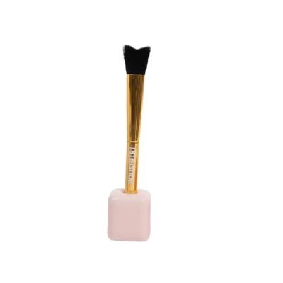 Polishe(r) Lash Cleansing Brush by SoCal Beauty - Ultra-Soft Synthetic Bristles for Gentle Lash Line Cleaning, Pairs Perfectly with Keep It Squeaky Cleanser - Mini 1Pcs