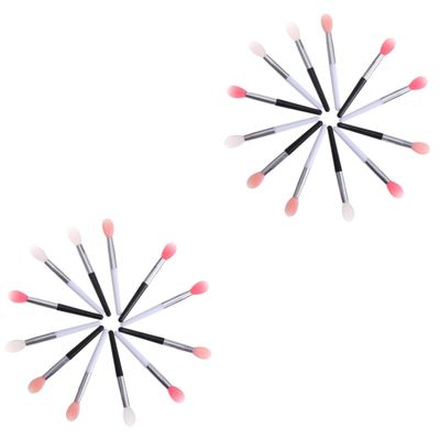 FRCOLOR 24pcs Travel Lipstick Applicator Brush Makeup Lip Brush Small Makeup Lip Mask Cosmetics