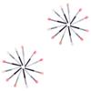 FRCOLOR 24pcs Travel Lipstick Applicator Brush Makeup Lip Brush Small Makeup Lip Mask Cosmetics view 1