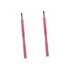 FRCOLOR 2pcs Nylon Fiber Lip Brush Retractable Design Face Makeup Tool Travel Professional Salon view 1