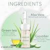 EG EMBRAS GLOW Foaming Facial Cleanser - Infused with Green Tea, Aloe Vera, and Cucumber - Facial Cleanser for Women & Men - Gentle for All Skin Types! - Natural Face Wash view 2