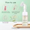 EG EMBRAS GLOW Foaming Facial Cleanser - Infused with Green Tea, Aloe Vera, and Cucumber - Facial Cleanser for Women & Men - Gentle for All Skin Types! - Natural Face Wash view 3