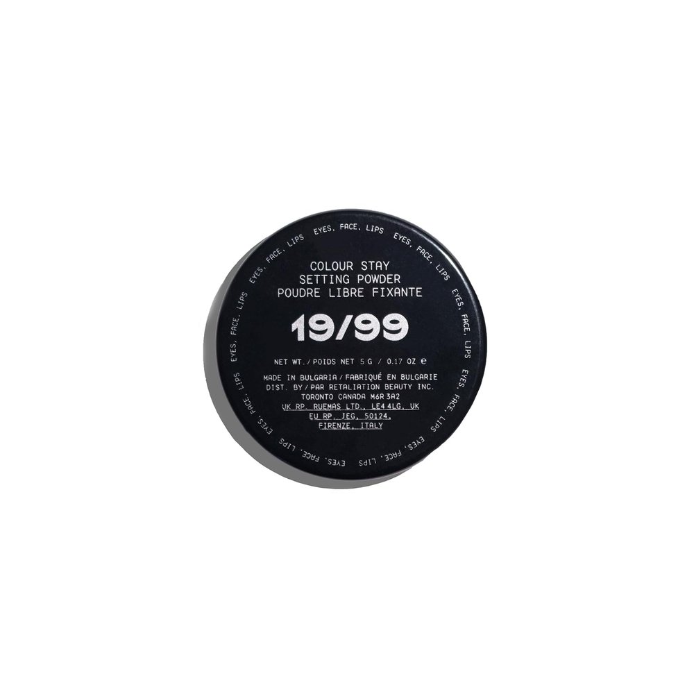 19/99 Color Set Setting Powder | Cruelty-Free, Vegan, Responsible Beauty (Clear, 0.17 oz | 5 g)