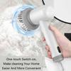 Electric Spin Scrubber Electric Cleaning Brush Cordless Power Scrubber with 3 Replaceable Brush Heads Handheld Power Shower Scrubber for Bathtub, Floor, Wall, Tile, Toilet, Window, Sink - White view 3