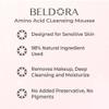 BELDORA MAKE UP FACE WASH MAKEUP REMOVE AMINO ACID CLEANSER MOUSSE 150ml/5.07fl.oz. view 3