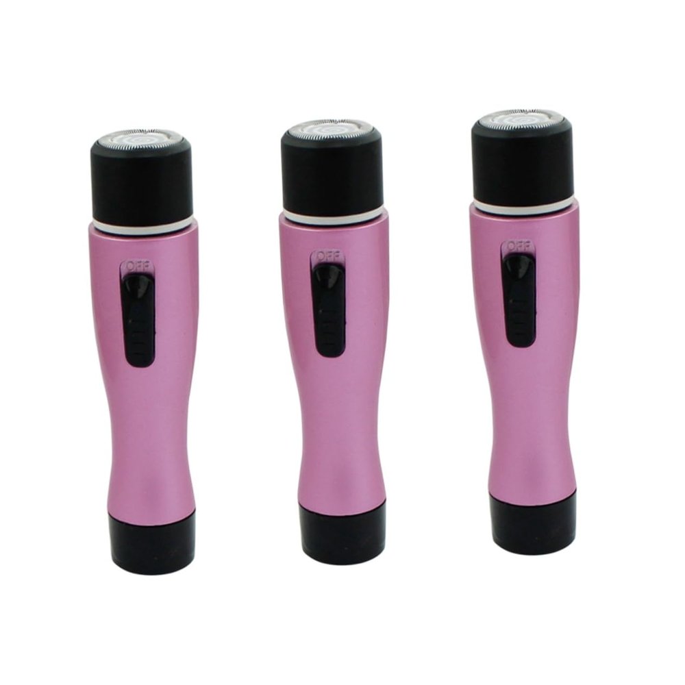 Mipcase 3pcs Facial Epilator for Women Hair Remover Horizontal Cutting Head Women Hair Remover Shaver Cheeks Chin Comfortable Trimmer