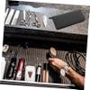 Balacoo Shears Cases for Hairstylists Pu Hairstylist Leather Case for Salon Professional Hairdressing Tool Storage for Salon Barber, 22X10X3CM, Black view 4