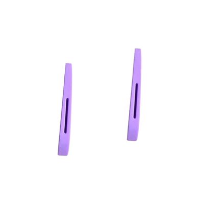 Mipcase 2 Pcs Hair Razor Bikini Shaver Trimmer Plastic Silicone Hair Razor Tool