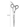 6" Professional Hairdressing Scissors Laser Wire Small Teeth Micro Serrated Blade Hair Scissors Barber Shears Salon Hair Cutting Tools view 4