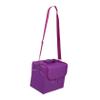 1pc Organizer Storage Multi-Layer Multifunction Exquisite Tools Layers Cosmetic Travel Case, Purple, 29x21cm view 1