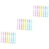 Mipcase 24pcs Eyebrow for Women Portable Eyebrow Trimmers Gentle Design for Safe Hair Removal Compact Beauty Tool view 1