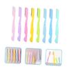 Mipcase 24pcs Eyebrow for Women Portable Eyebrow Trimmers Gentle Design for Safe Hair Removal Compact Beauty Tool view 2