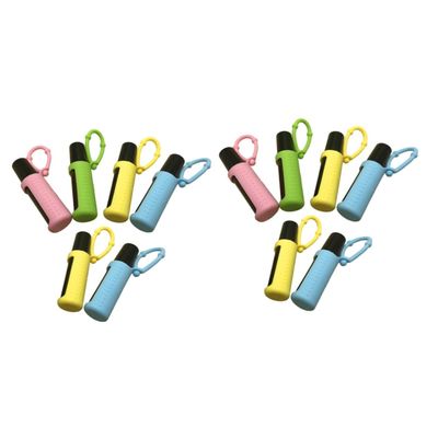 DOITOOL 12pcs Silicone Essential Oil Roller Bottle Protective Cover Case Strap for Travel Easy Carrying and Protection of Oil Bottles for Friends