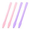 dxfiuyio 4Pcs Eyebrow Wax Sticks Silicone Wax Stick Non-Stick Small Wax Sticks Eyebrow Waxing Sticks Wax Spatula Reusable Wax Sticks for Home Salon Body Use view 1