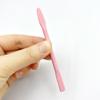 dxfiuyio 4Pcs Eyebrow Wax Sticks Silicone Wax Stick Non-Stick Small Wax Sticks Eyebrow Waxing Sticks Wax Spatula Reusable Wax Sticks for Home Salon Body Use view 2