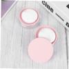 DOITOOL 2pcs Empty Powder Case with Elastic Mesh Design Round Makeup Container for Loose Powder with Puff for Daily Use and Travel view 2