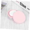 DOITOOL 2pcs Empty Powder Case with Elastic Mesh Design Round Makeup Container for Loose Powder with Puff for Daily Use and Travel view 3