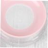 DOITOOL 2pcs Empty Powder Case with Elastic Mesh Design Round Makeup Container for Loose Powder with Puff for Daily Use and Travel view 4