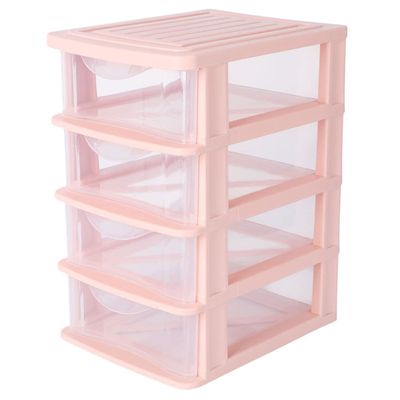 Ciieeo Capacity Makeup Organizer Transparent Storage Box for Cosmetics Countertop and Cabinet Use Versatile Vanity Organizer Easy to Clean and Lightweight Design