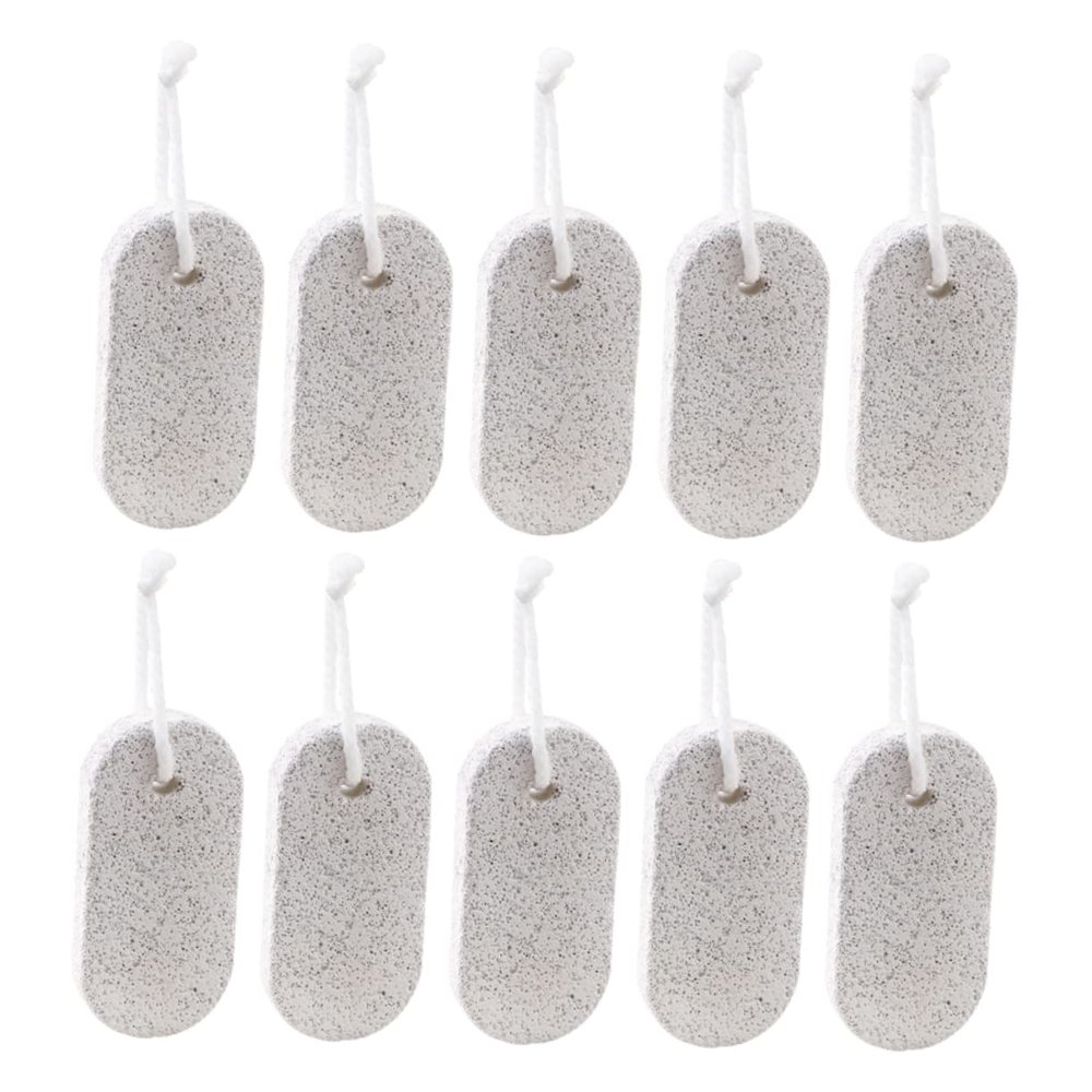 NOLITOY 40 Pcs Pumice Stone Natural Pumice Practical Foot Grinders Foot Pedicure Exfoliator Foot Pumice Pedicure Tools for Feet Foot Care Stones Volcanic Rock Bath Stone Portable