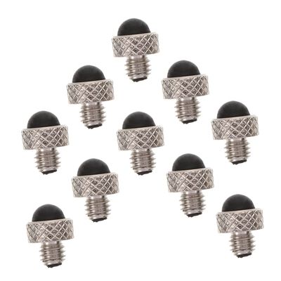 10pcs Muffler Silencers Hair Professional Barber Hairdressing Barber Clippers for Hair Salon Scissor Cosmetic Component Metal